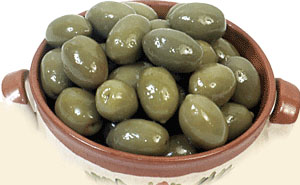 Green olives